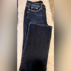Judy Blue size 11/30 bootcut dark denim stretch jeans.